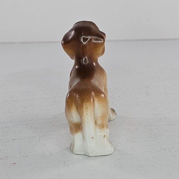 Vintage Bone China Japan Dachshund Standing Dog Figurine - Picture 6 of 9